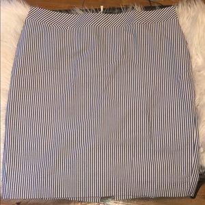 J. Crew NWOT Adorable Seersucker Pencil Skirt